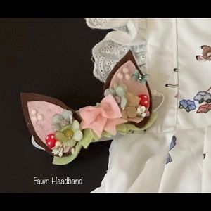 Baby Girls Bambi Gift Set First Birthday Outfit Romper & Headband Toddler 9/12mo